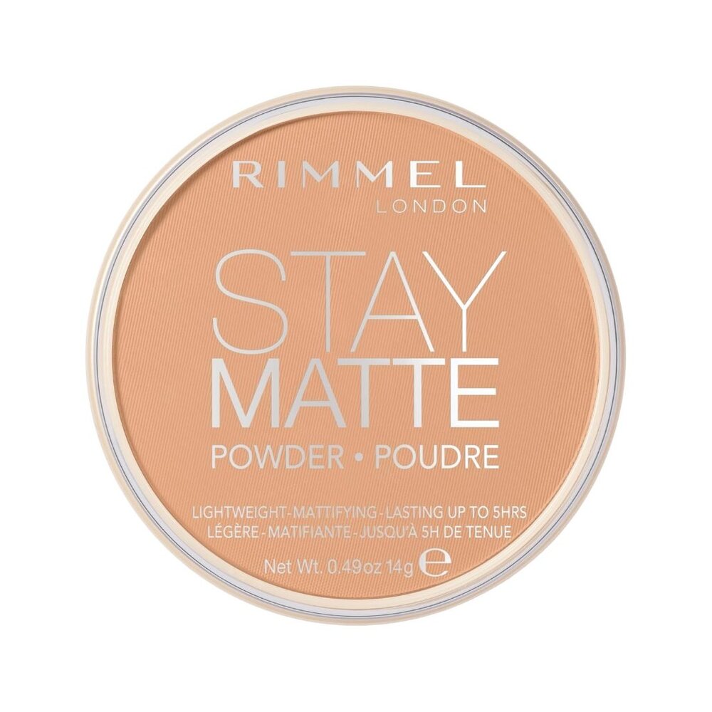 Rimmel London 016 Deep Beige Stay Matte Lightweight Mattifying Powder 0.49 Oz